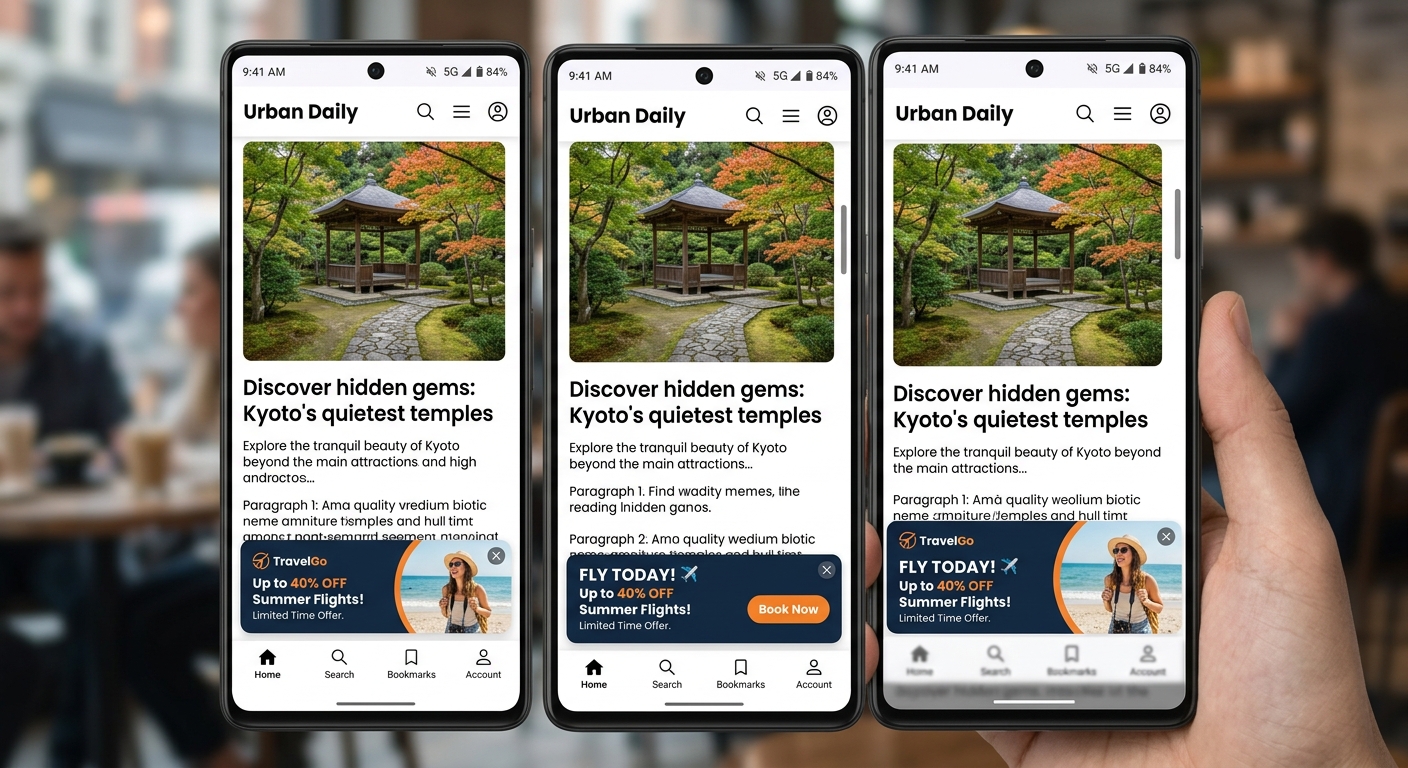 Sticky Ads